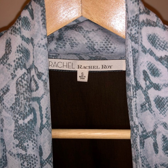 Rachel Roy snakeskin ruffle dress, size S - Picture 4 of 6